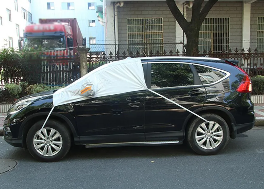 Copertura Parabrezza Auto - Mai più Ghiaccio! Protezione Termica UV