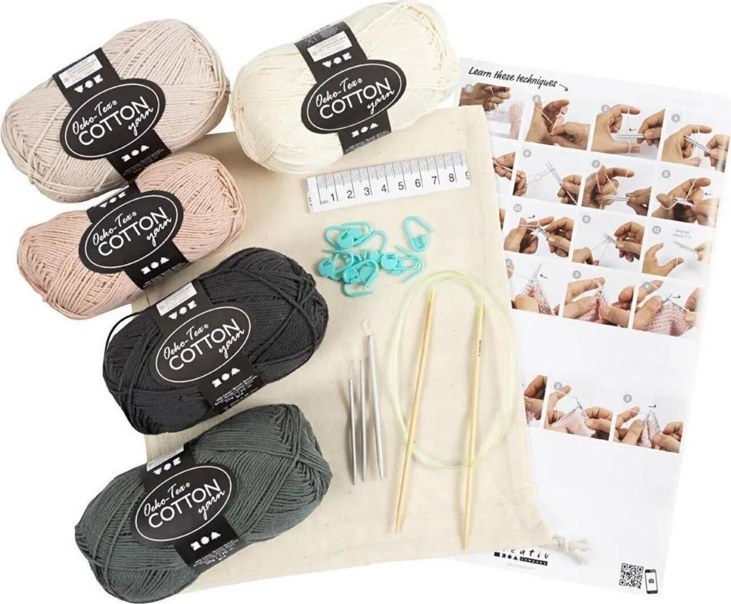 Creativ Company CC Starter-Set Stricken lernen Produktbild 3
