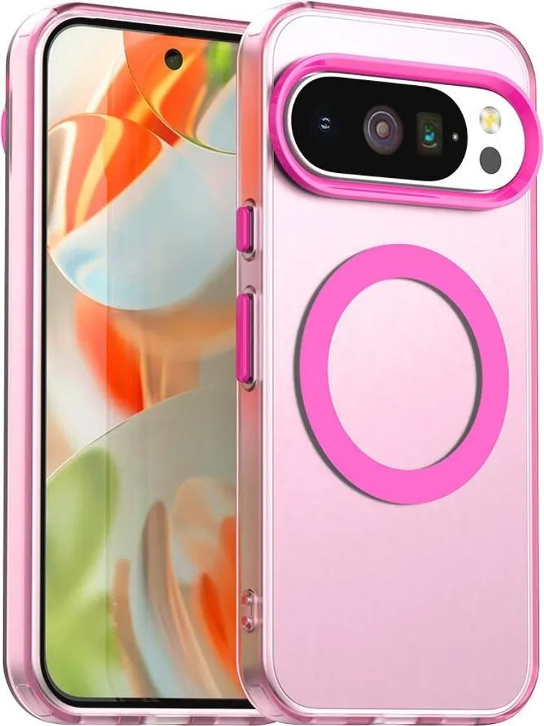 Custodia MagSafe Google Pixel 10 Pro XL - Phonesta HardFrost Rosa