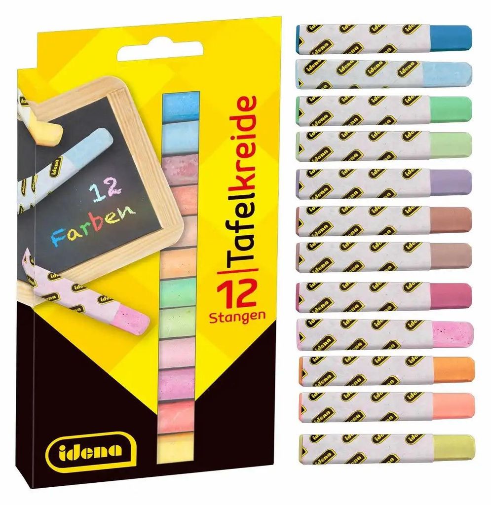 12 farebných kried / štvorec Obrázok produktu 