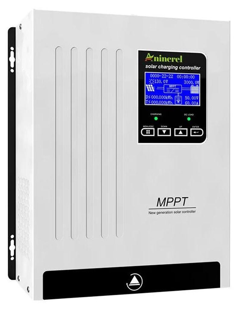 Regolatore di carica solare, tecnologia MPPT, display LCD, Immagine del prodotto 