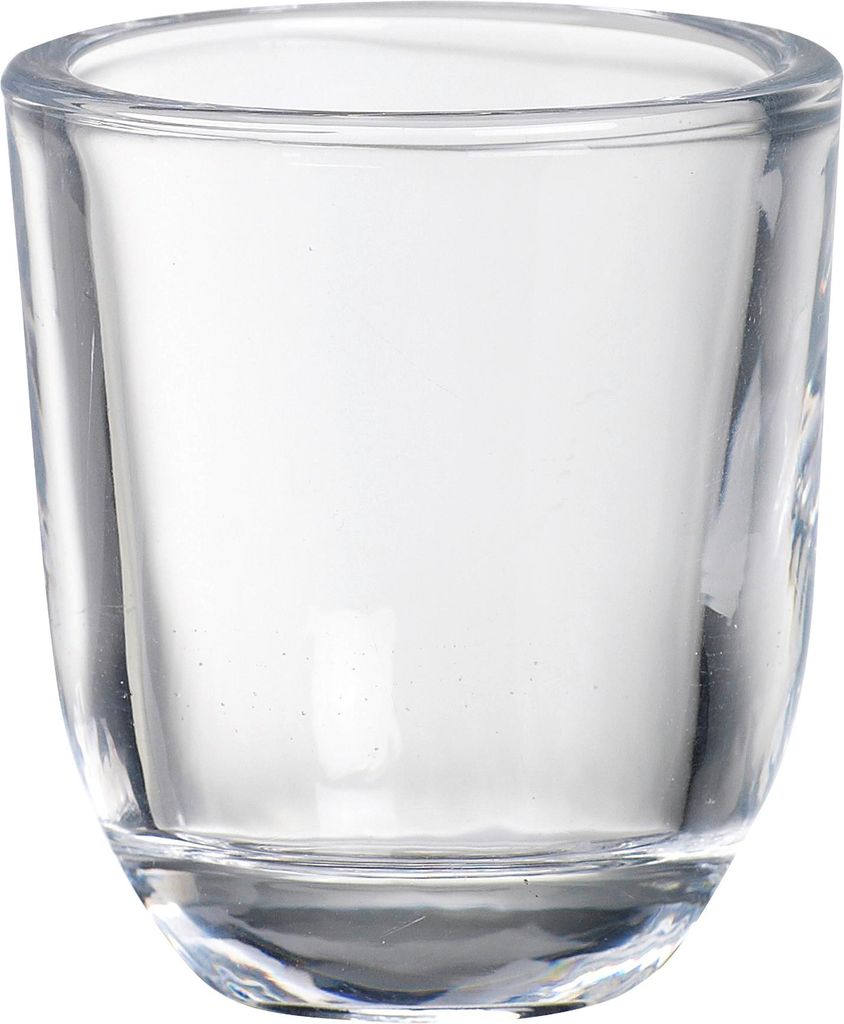 Bougeoir Bolsius verre rond transparent Image du produit 