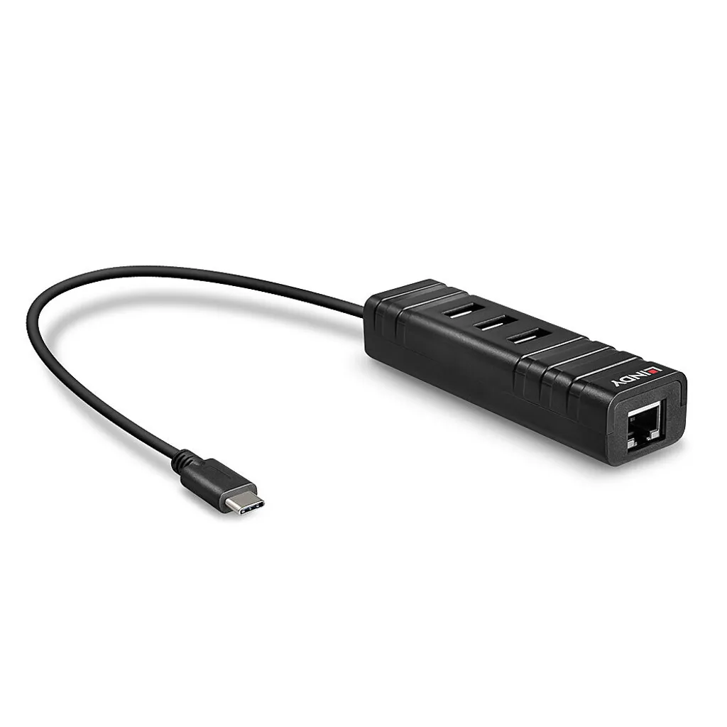LINDY Hub USB 3.1 e Adattatore Gigabit Ethernet USB C | Shop Online