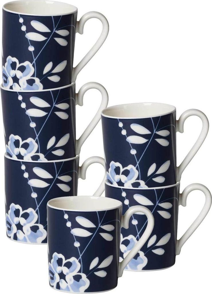 Villeroy & Boch Kaffeebecher - Vieux Luxembourg - Brindille - 250 ml - 6er Set