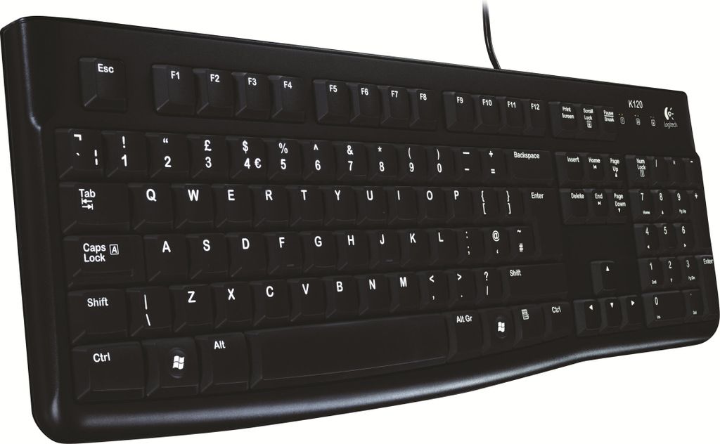 Logitech K120 - Tastatur - USB - Deutsch Produktbild 