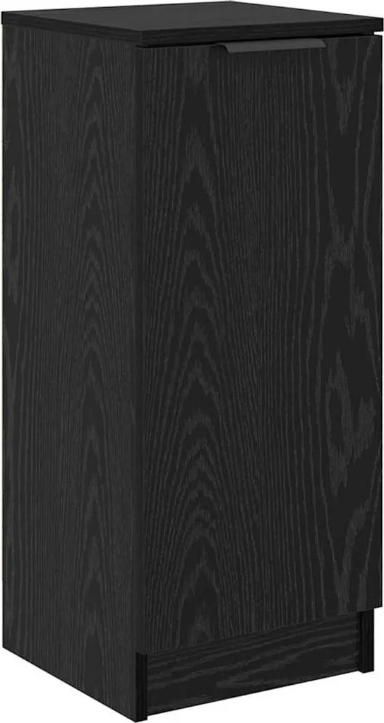 Credenza SYFAX Rovere Nero: Il Calore del Legno in 30x30x70 cm
