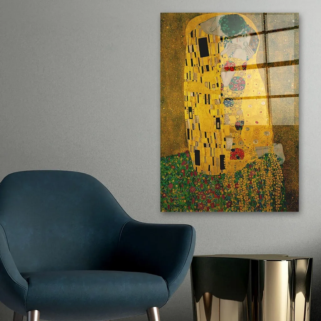 Tableau en verre trempé anti-rayures 45x65 cm Wallity Art Mural Coloré