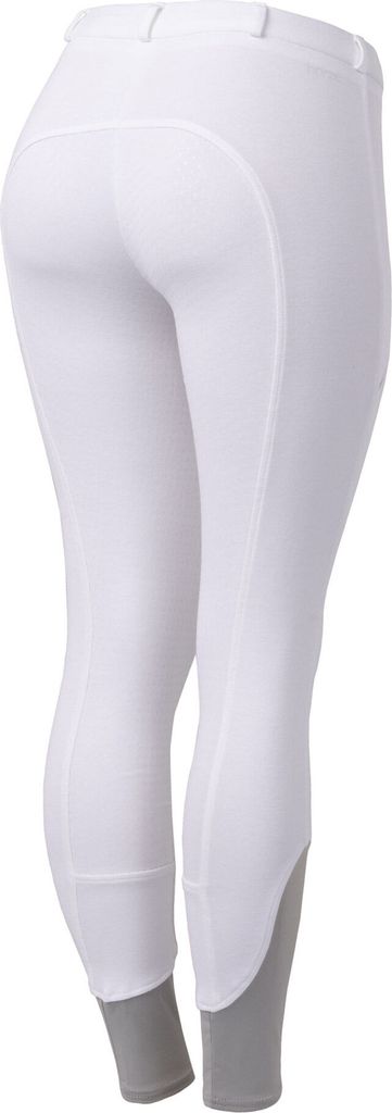 Horze Felicia Vollbesatz Reithose, Weiß, 44