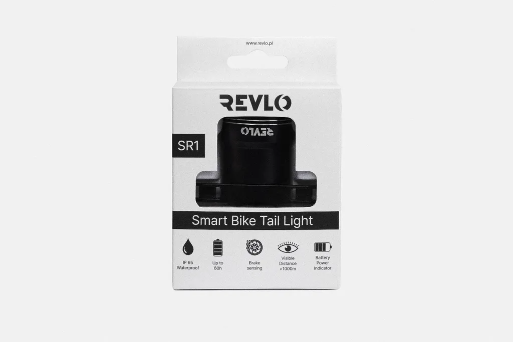 Revlo SR1 Éclairage arrière intelligent pour vélotaf et sorties route