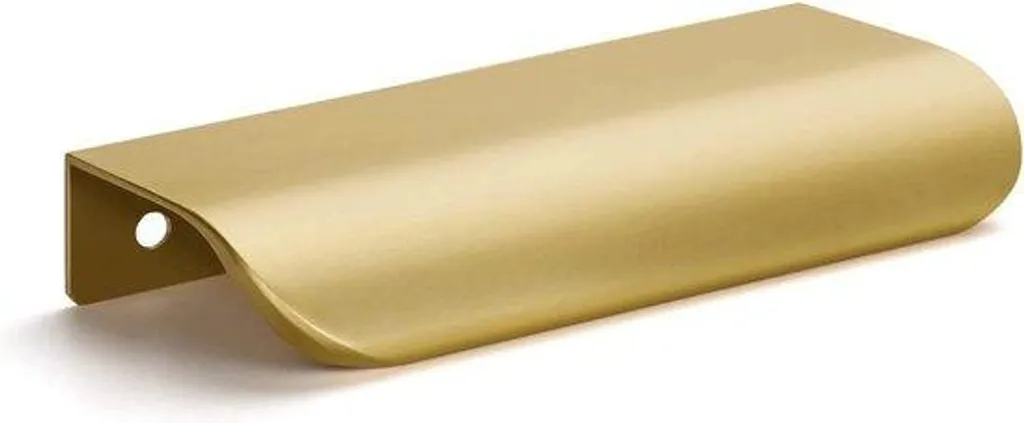Poignée de meuble encastrable 128 mm en alu pour placard et tiroir x10