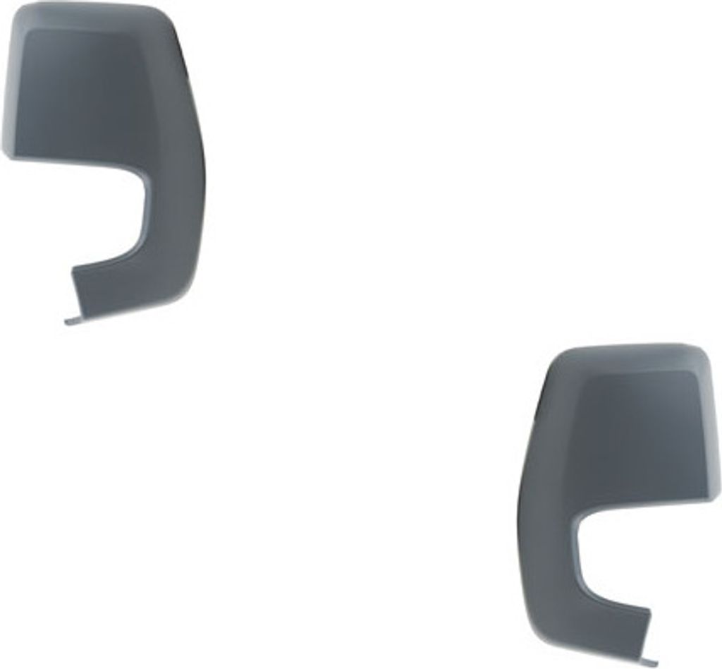 Johns, Spiegelkappe Abdeckung passend für Ford Transit Custom 12 04/12- Set Lin. Re. w. 2064127 1809085 BK2117K747BCXWAA BK2117K747BBXWAA 2064129 ...