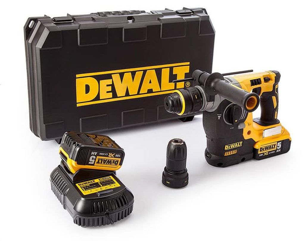 DeWALT DCH274P2T, Lithium-Ion (Li-Ion), Schwarz, Gelb Produktbild 