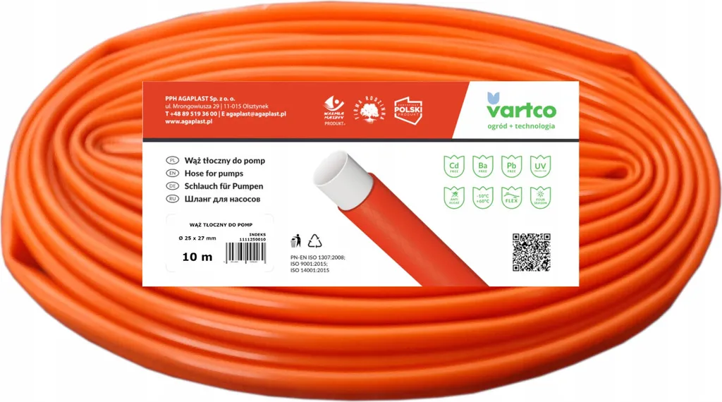 Tuyau de drainage anti-UV 32mm 10m - Fini les fuites de transport d'eau