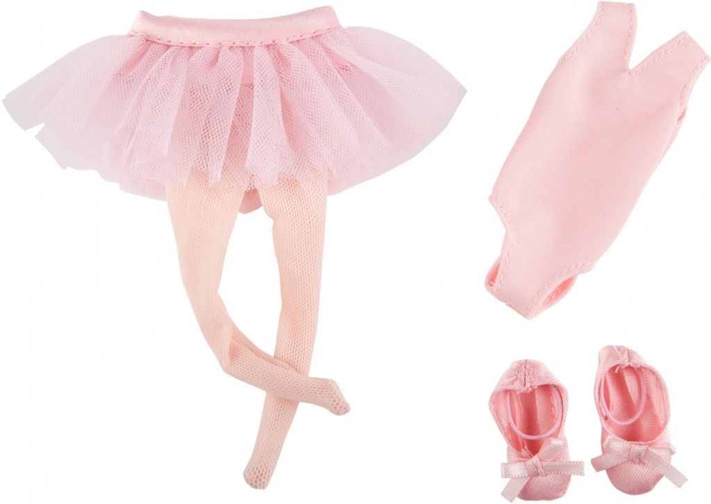 Kruselings Puppenkleidung Ballettoutfit rosa Vera - Puppenzubehr