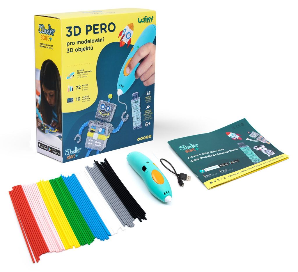 Długopis 3D Dla Dzieci 3Doodler Start Plus Z Wkładami Eco Zdjęcie produktu 