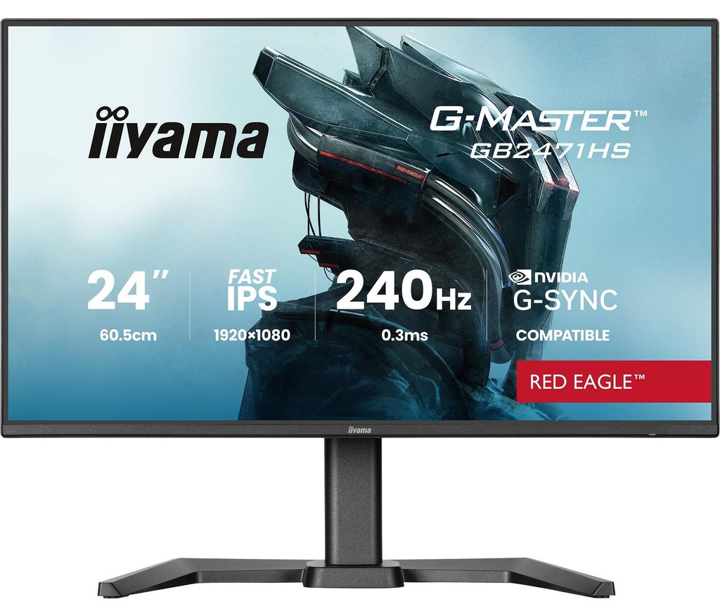 Monitor Iiyama G-MASTER GB2471HS-B1 23 8" Full HD 240Hz Produktbild 