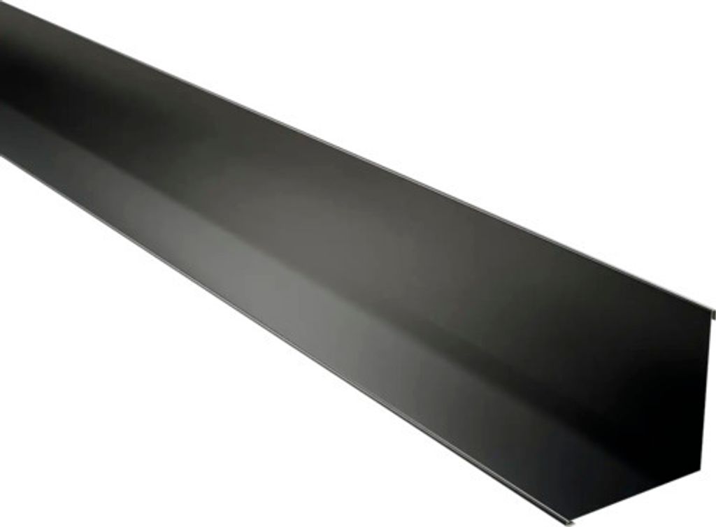 PRECIT Innenecke 90° für Wand Tiefschwarz RAL 9005 1000 mm x 115 mm x 115 mm x 0,5 mm