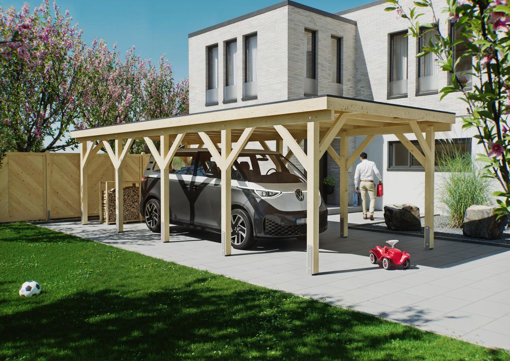 Carport Irvine III 3,44x8,50 m Produktbild 