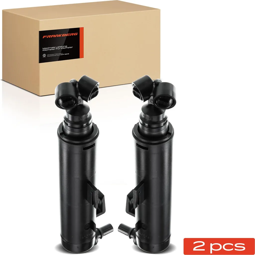 Buse de Lavage de Phare Avant pour Audi A8 4H 2012-2014 - Paire Gauche Droit