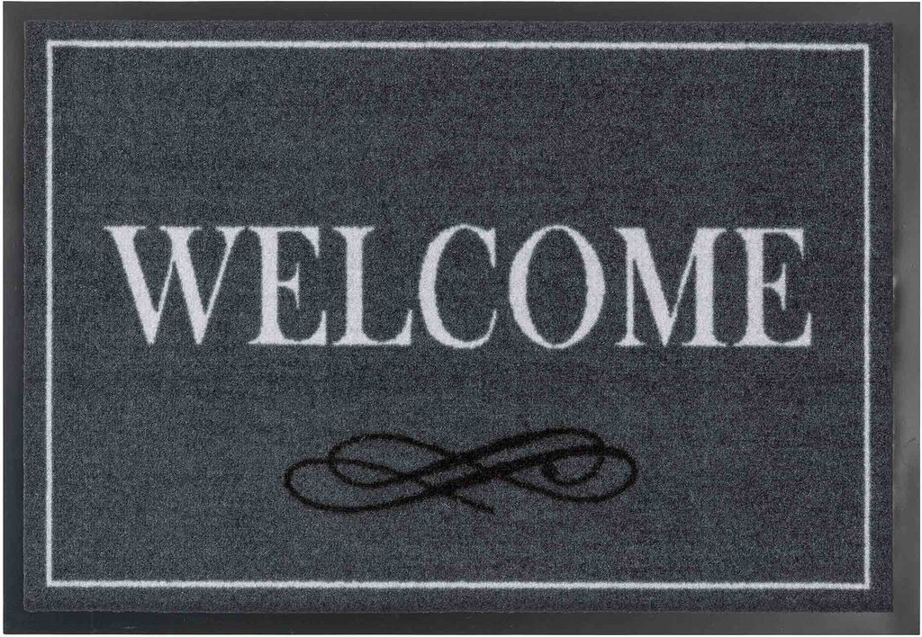 Astra Fußmatte Indoor HOMELIKE Dunkelgrau 40 x 60 cm