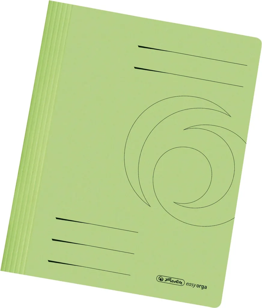 Herlitz EasyOrga A4 Verde | Raccoglitore in Manila ad Alta Densità