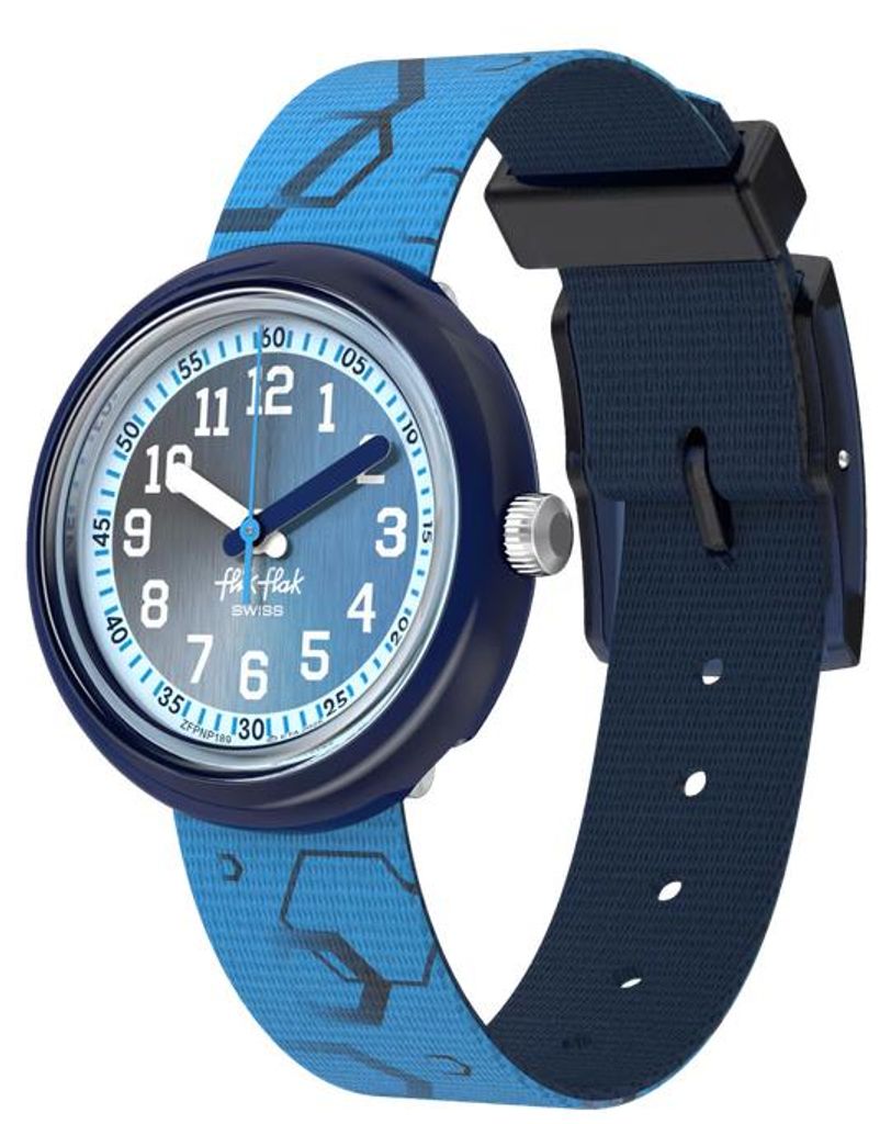 Flik Flak Kinderuhr QUENCH IN Blue FPNP189 Produktbild 