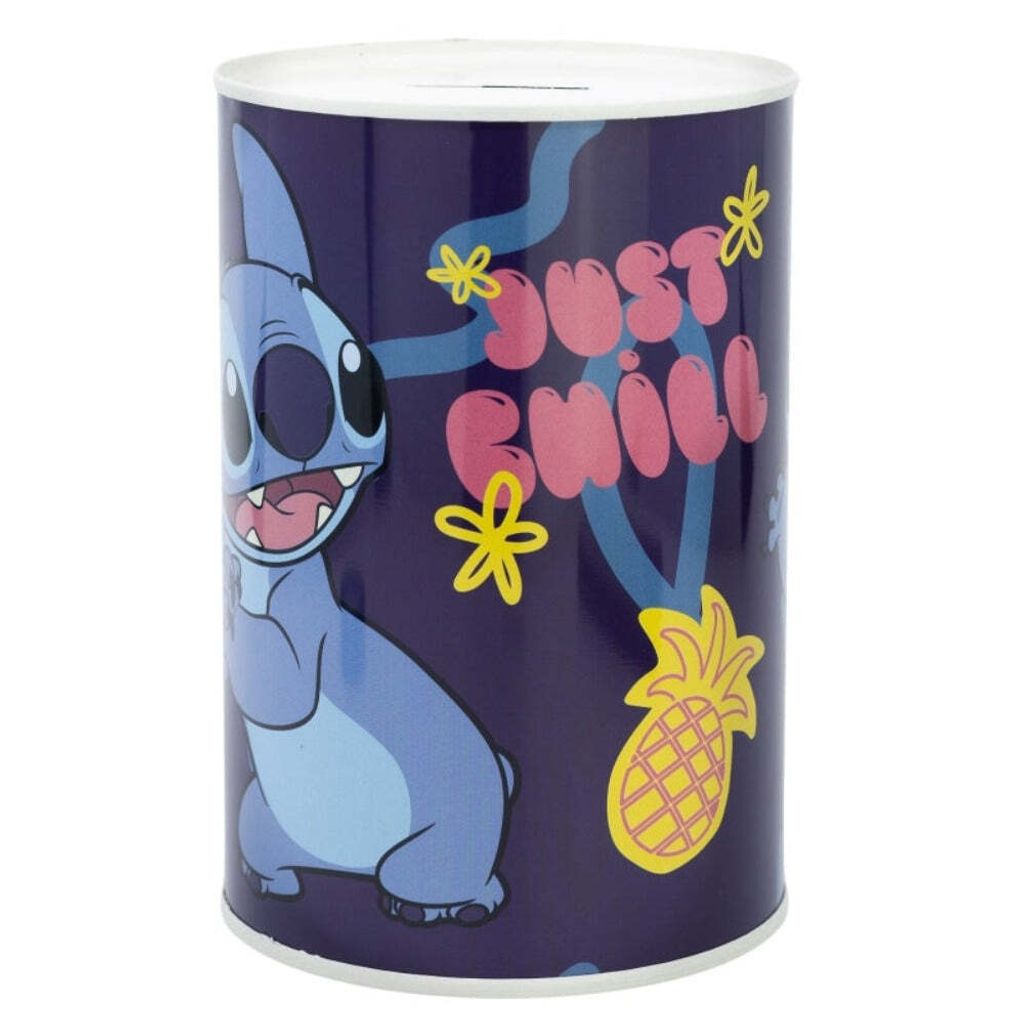 Disney, Metall Spardose Stitch Palms 15cm für Münzen Produktbild 