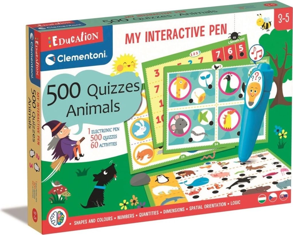 Tiere Education Interaktiver Stift Geschicklichkeitsspiel