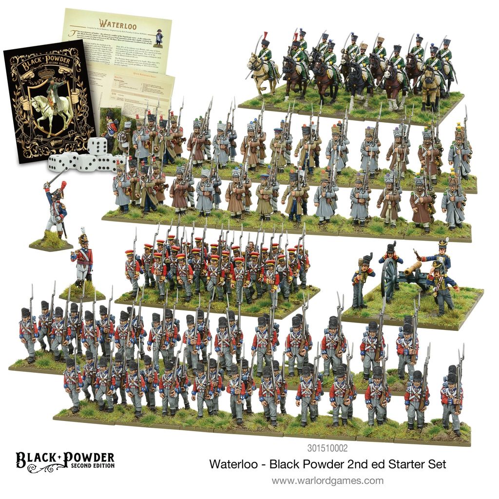 Black Powder Waterloo 2nd edition Starter Set Englisch Produktbild 