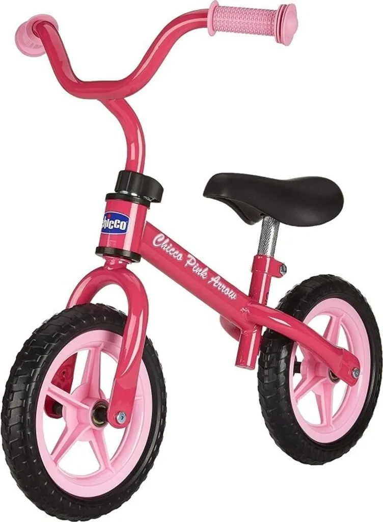Vélo sans Pédales Chicco Rose : Cadre Léger et Selle Réglable