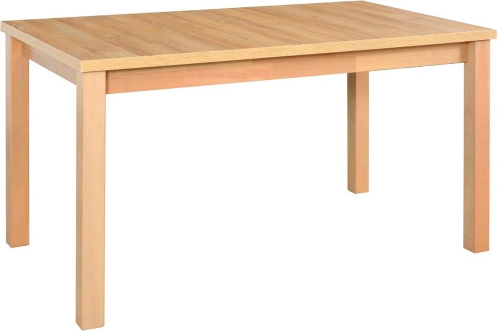 Esstisch Modena, ausziehbar, 140-180x80x78 cm, Buchenholz/Laminat, grandson