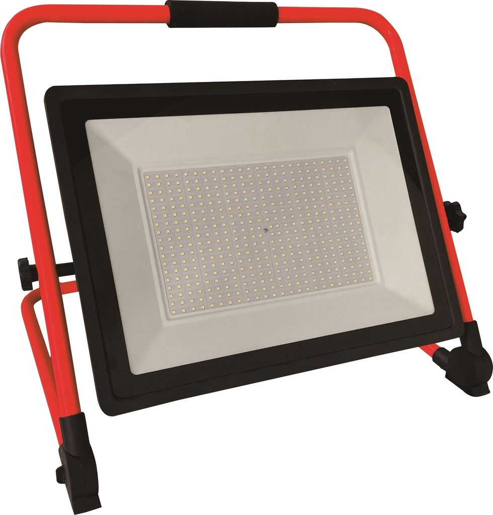 BOXTEC LED Arbeitsleuchte Baustrahler faltbar, 6500K, IP65, Gummikabel, Leistung in Watt:300 Watt