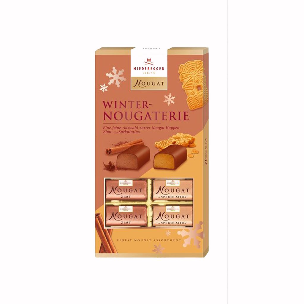 Niederegger Winter Nougaterie Zimt Spekulatius Nougat Produktbild 