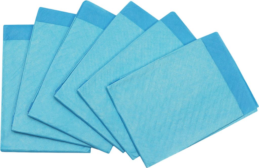 Trainingsunterlagen für Hunde 60 x 45 cm 400ml Saugfähig Wasserdicht 50 Stück Inkontinenz Bettunterlage für Tiere - Hundezubehör und Welpen - ...