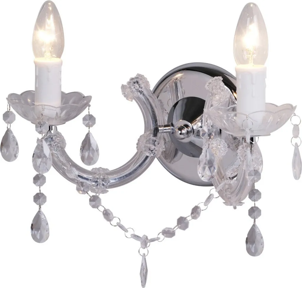 Lampadario Zuma Line Magnolia E14 Cristalli - Scheda e Offerta