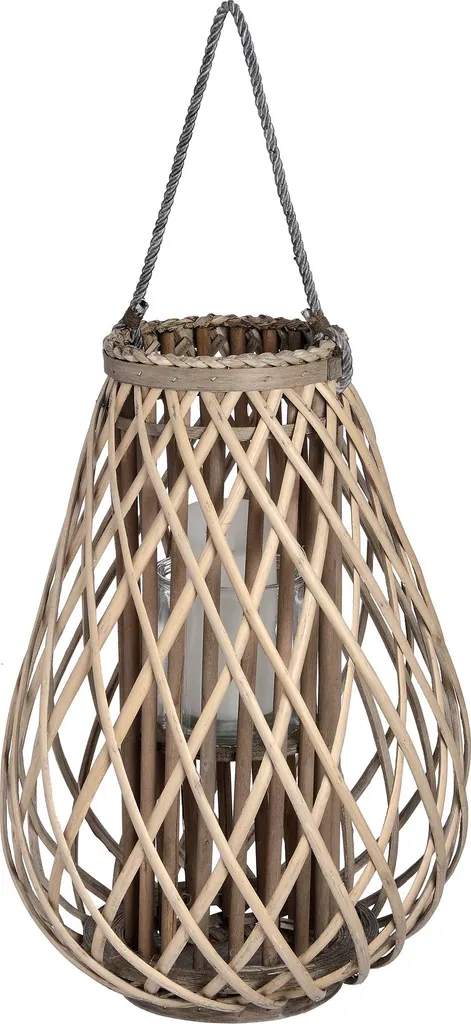 Lanterne d'ambiance marron pour bougie Hill Interiors HI3179 de 50 cm