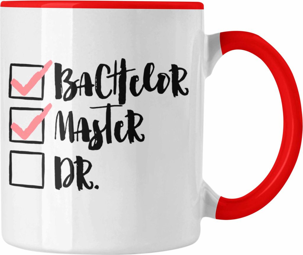 Trendation - Master Abschluss Geschenk Tasse Bestanden Produktbild 