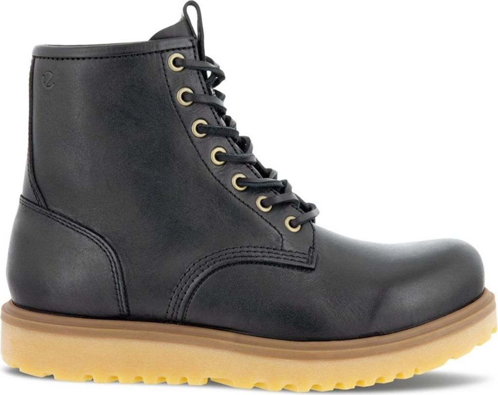 Ecco STAKER Herrenstiefel schwarz Freizeit NEU
