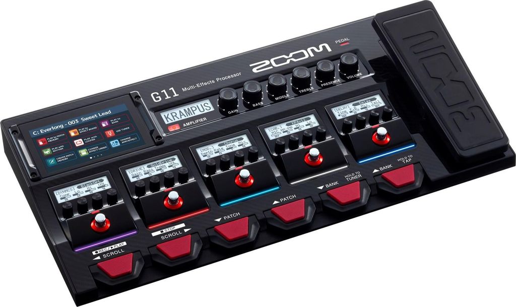 Zoom G 11 Gitarový multiefekt Obrázok produktu 