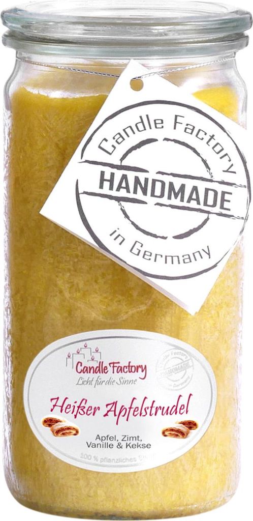 Candle Factory Mini Jumbo Heißer Apfelstrudel Duftkerze Produktbild 