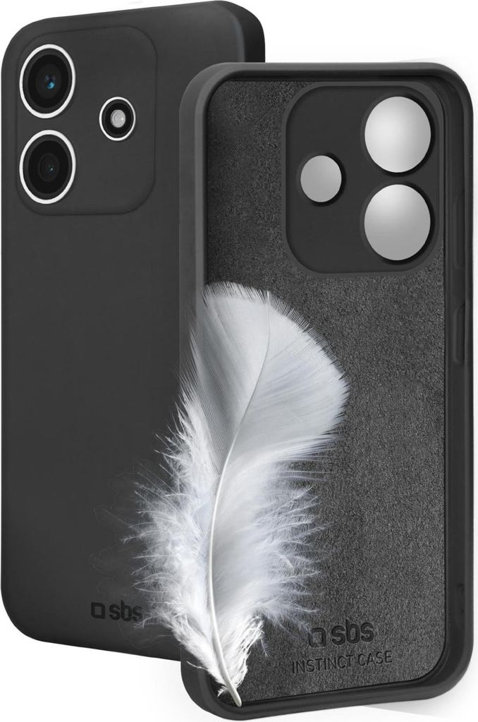 Instinct Hülle für Xiaomi Redmi Note 14 4G (164,8 mm), Schwarz