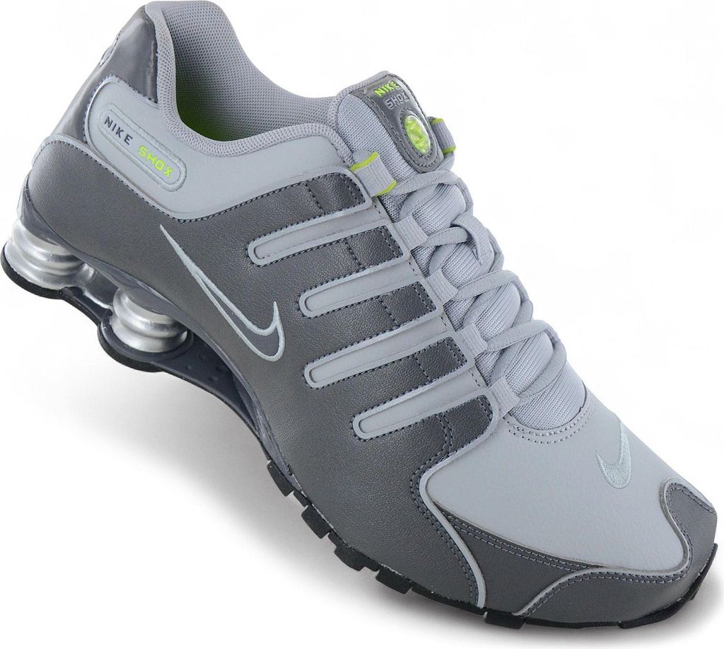 Nike Shox NZ - Herren Sneakers Schuh Grau 378341-009 , EU 42 US 8.5