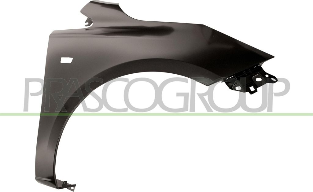 PRASCO OP0363013 Kotflügel Vorne Rechts für OPEL Corsa E Schrägheck (X15) für VAUXHALL Corsa Mk IV (E) Schrägheck (X15)