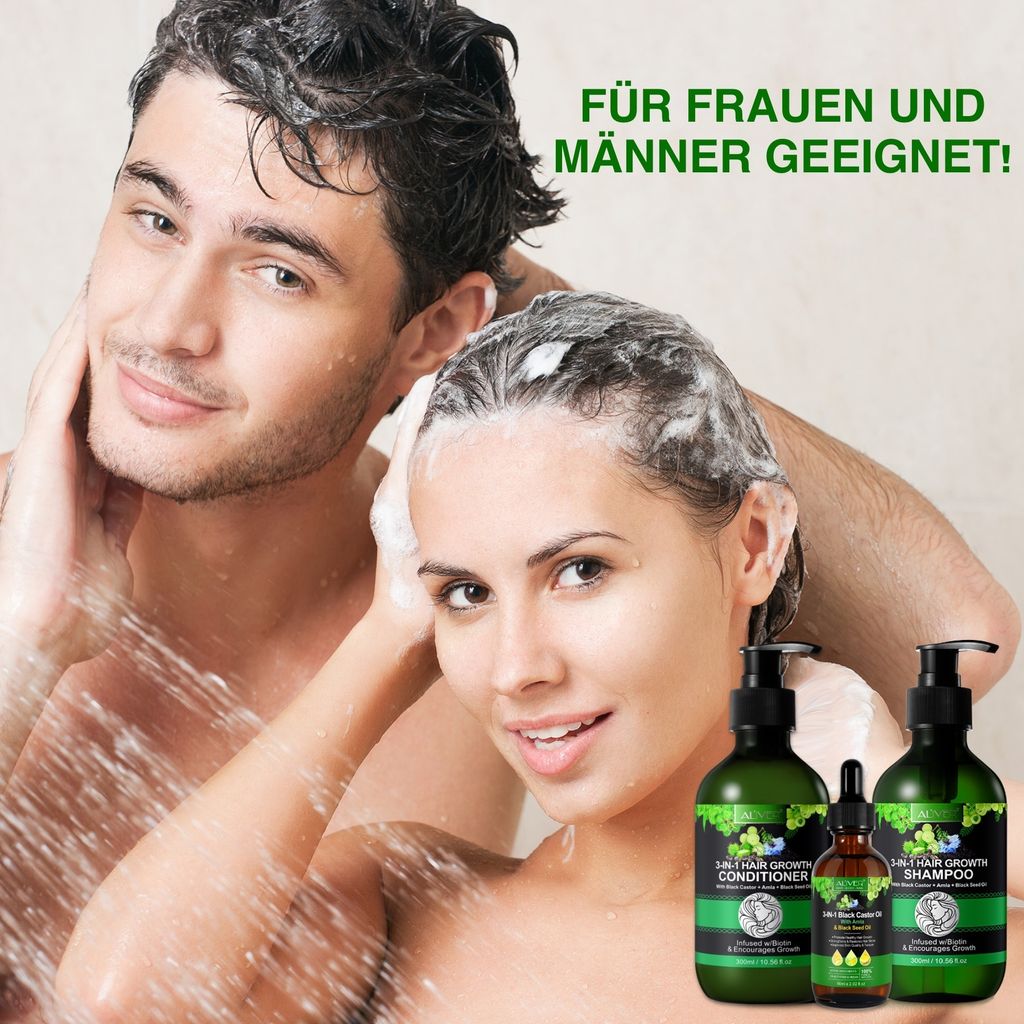 Haarpflege Set 3-in-1 Rizinus Amla | Kaufland.de
