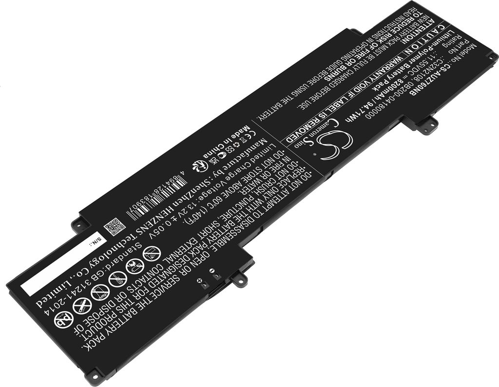 TECHTEK Laptop Akkus Kompatibel mit [Asus] UZ7602ZM, Zenbook Pro 16X OLED Ersetzt 0B200-04180000, für C32N2108