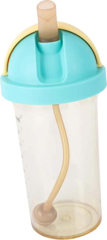 Gobelet Tout-Petit pour le Voyage : Bouteille 240ml avec Paille Souple