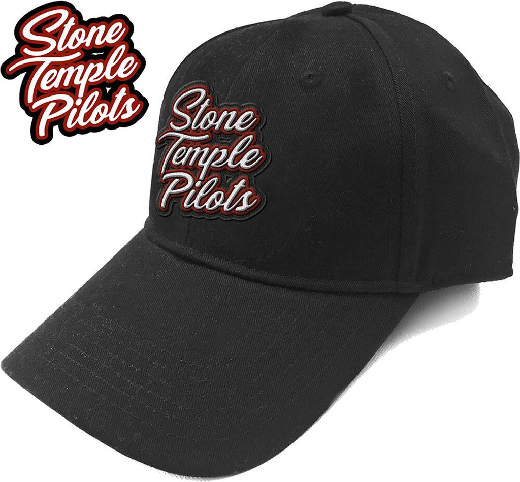 Stone Temple Pilots Scroll Logo Black UNI