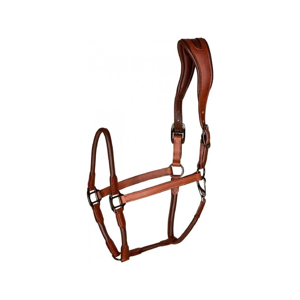 Catago Equestrian Lederhalfter Braun Pony