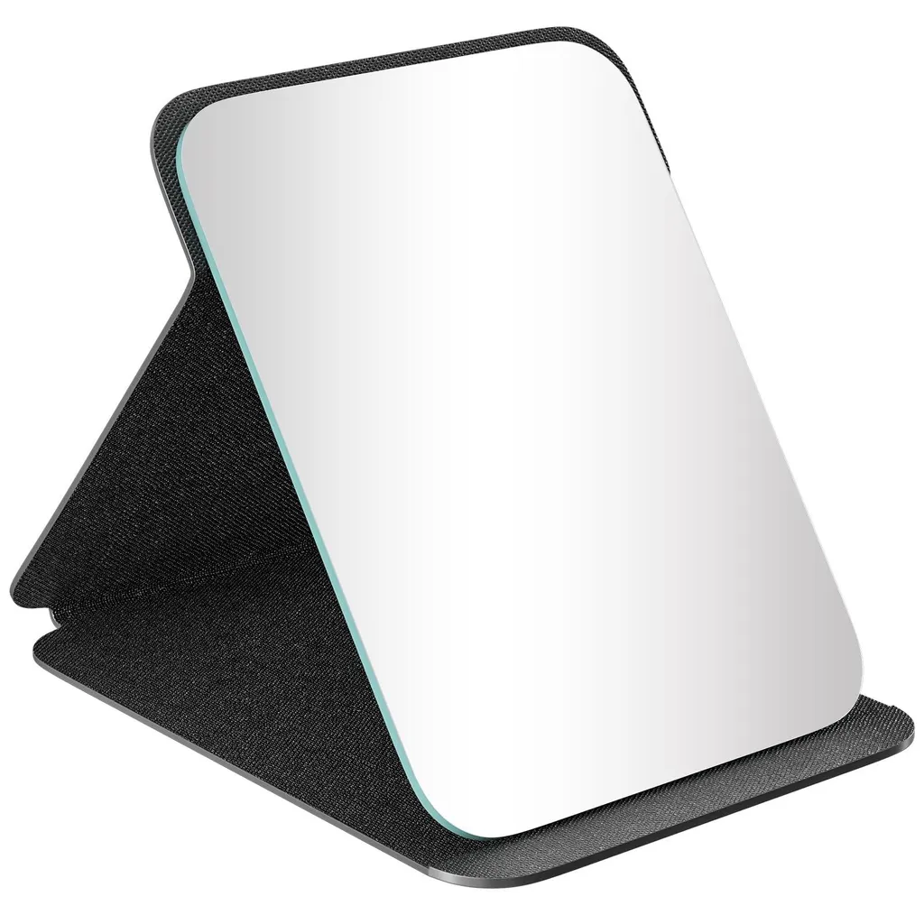 Miroir de voyage portable et pliable - Grand miroir de table nomade