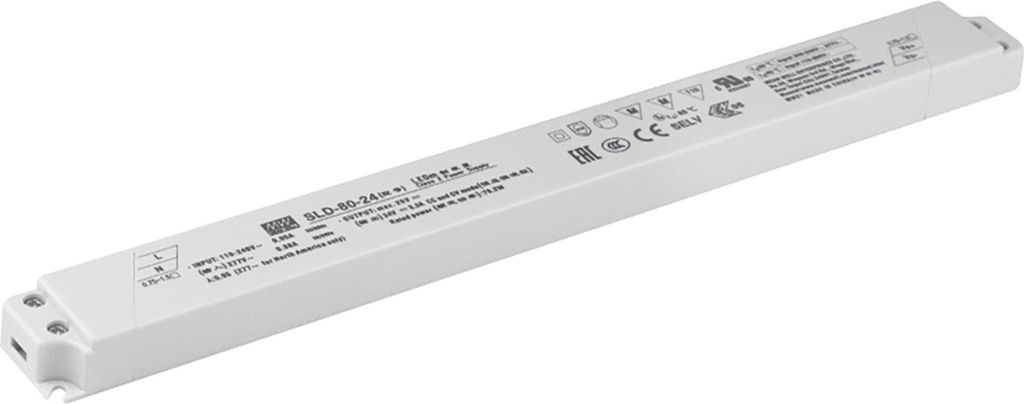MEANWELL SLD-80-56, Installationsnetzteil, 50,4W 30-56V 1,4A CP